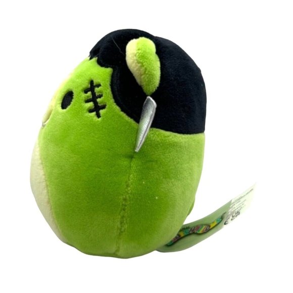 Len the Frankenstein 4" Squishmallows Monster Halloween Plush Stuffed Toy. - Picture 2 of 6